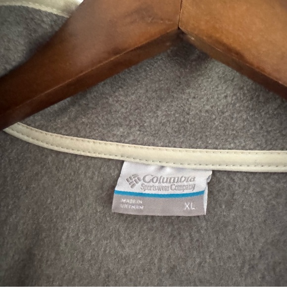 Columbia Women's Benton Springs Half Snap Pullover Chalk City Grey XL - Picture 11 of 15